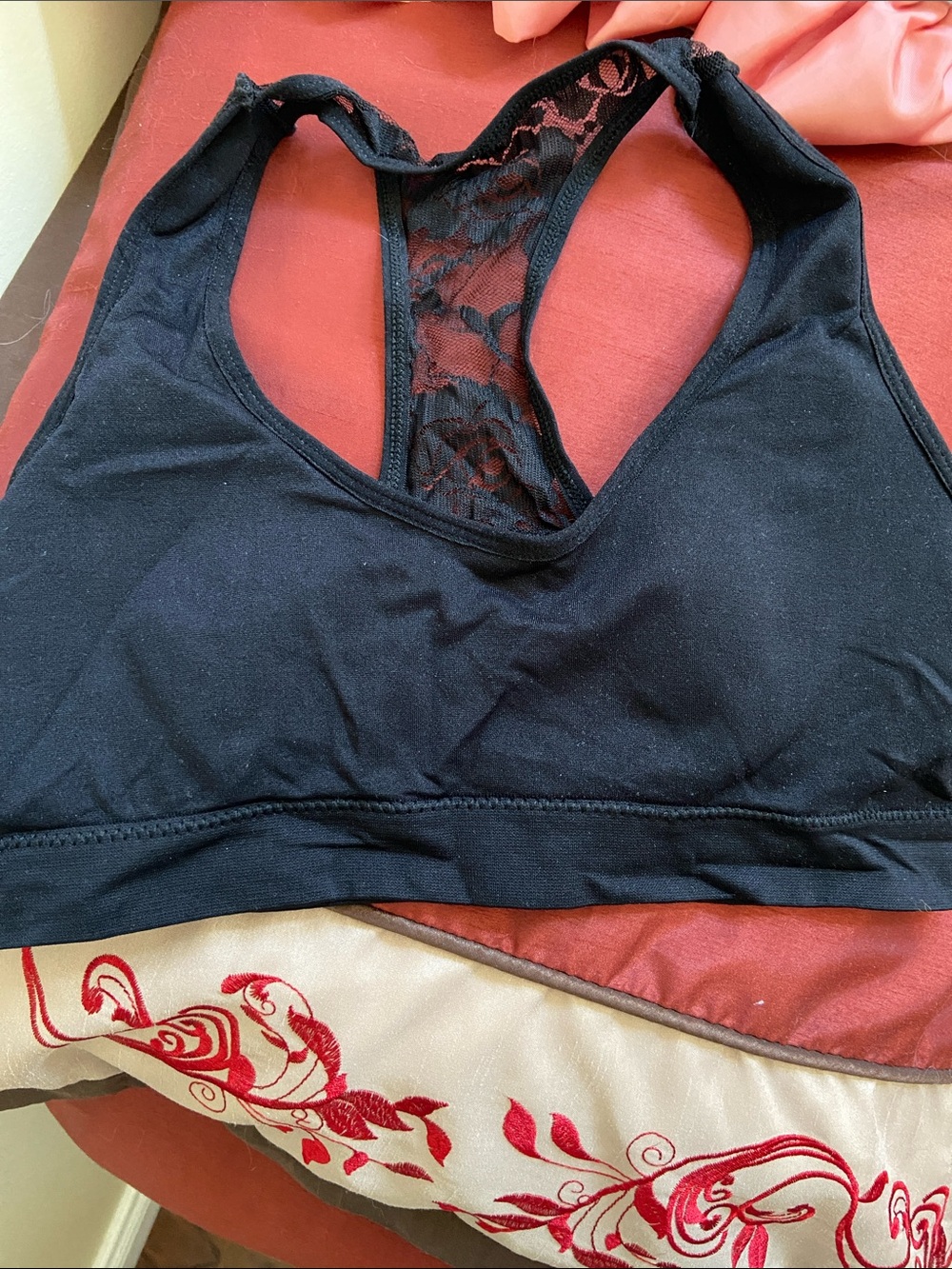 Black Lace-Back Bralette - Women Intimates & Sleepwear